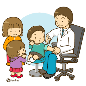 医師と子供