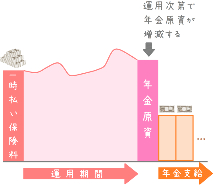 変額個人年金保険の仕組み