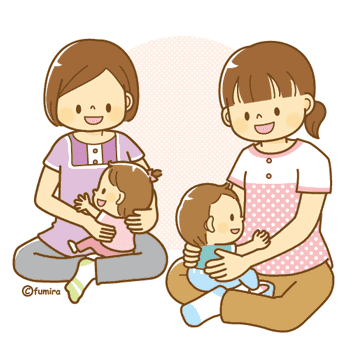 お母さんと赤ちゃん